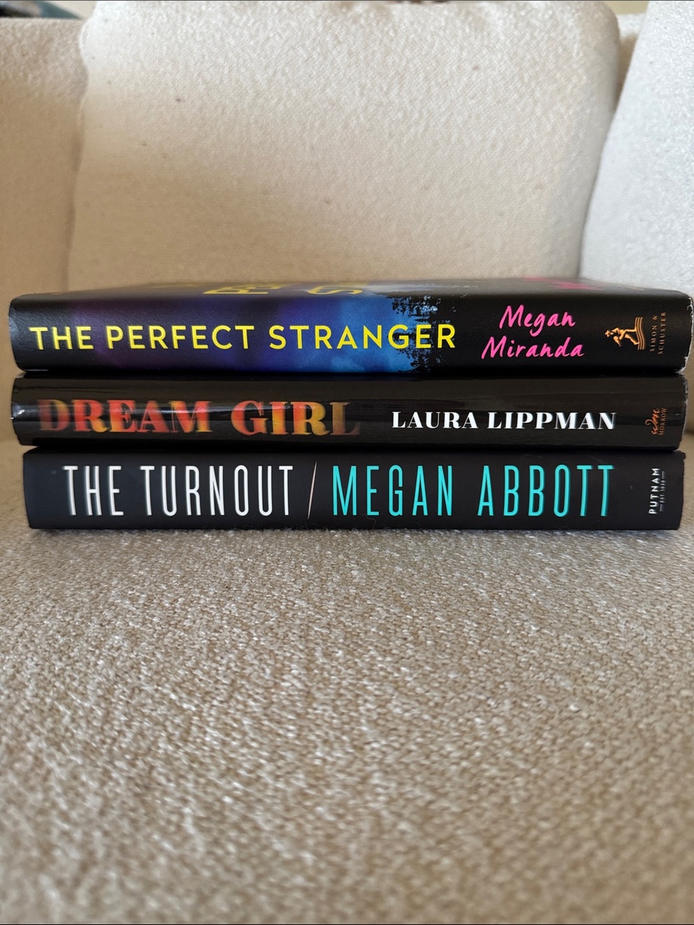 Hardcover Thriller Lot - The Perfect Stranger, Dream Girl, The Turnout